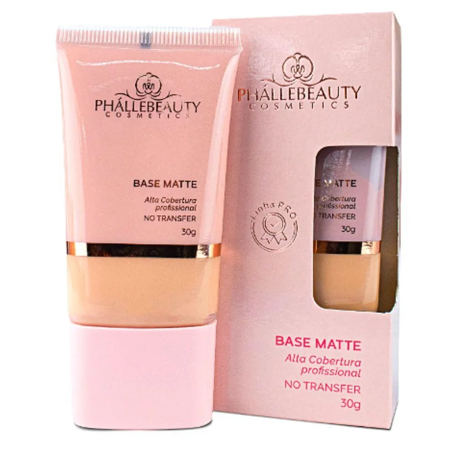 PHALLEBEAUTY BASE MATTE 30G ALTA COBERT 01 PH0586