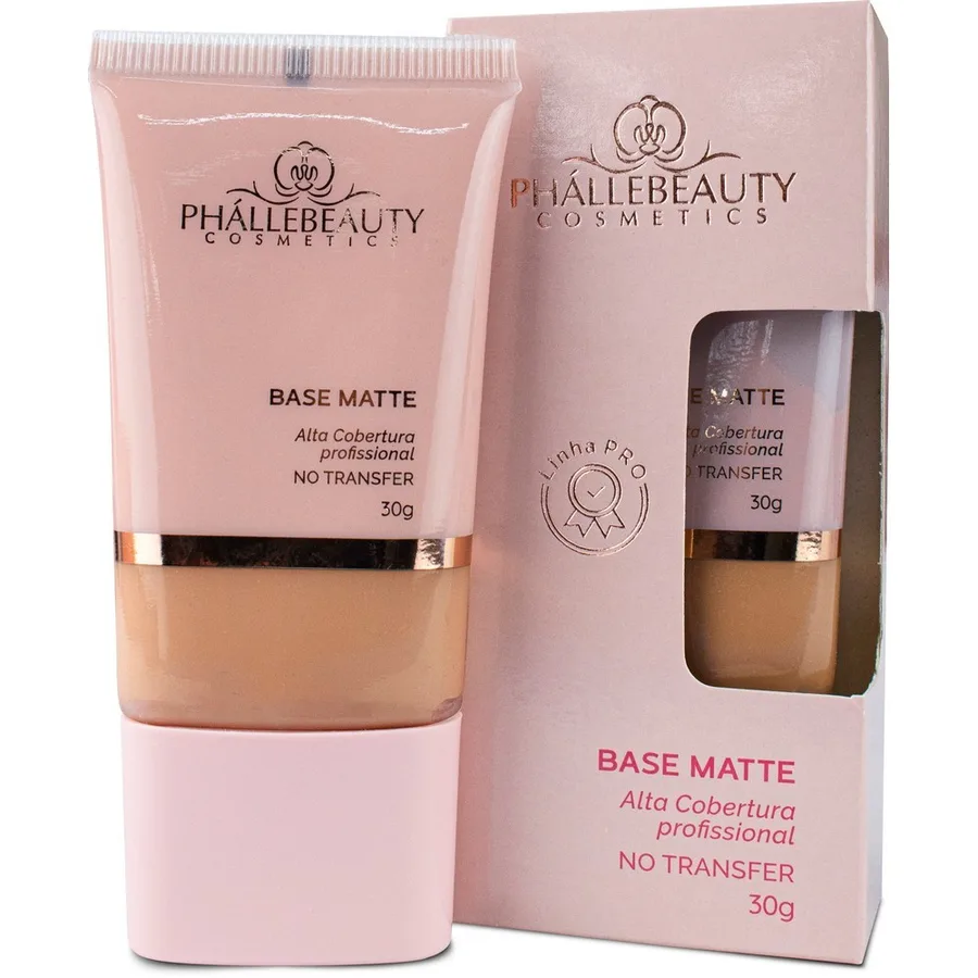 PHALLEBEAUTY BASE MATTE 30G ALTA COBERT 08 PH0662