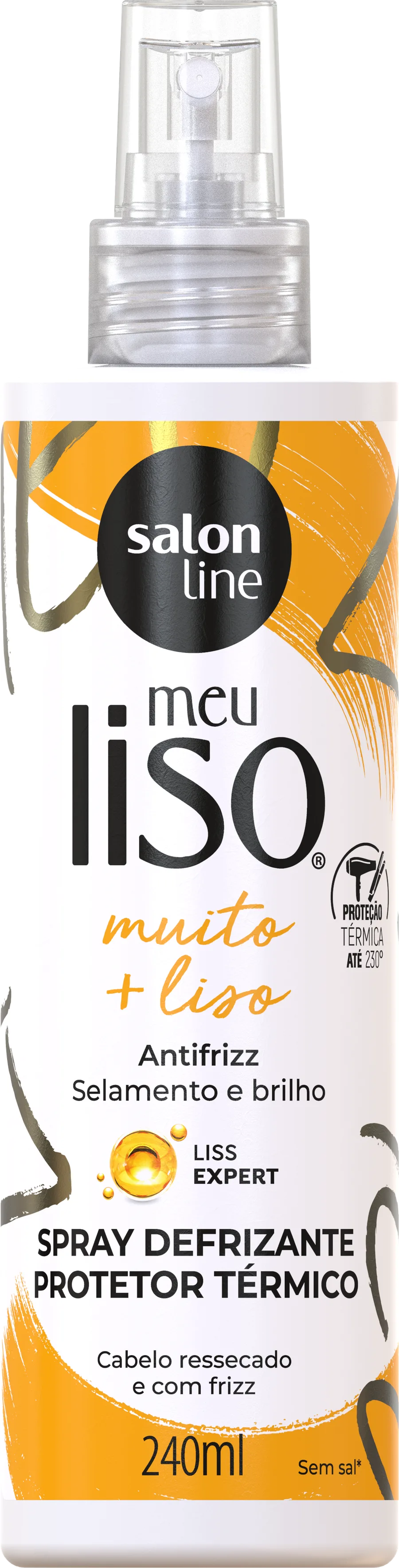 S.LINE SPRAY 240ML DEFR TERM MEU LISO COND MUITO+