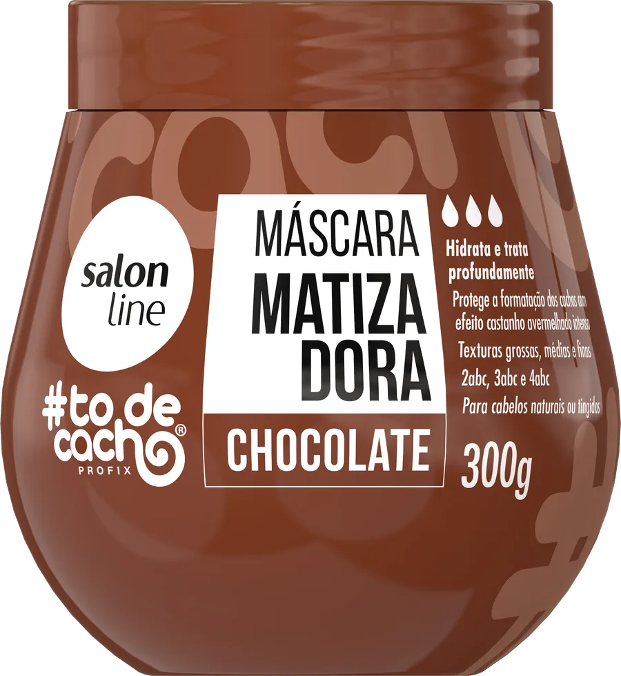 S.LINE MASC 300G TO DE CACHOS MATIZ CHOCOLATE