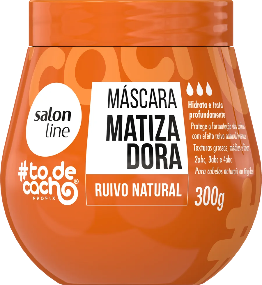 S.LINE MASC 300G TO DE CACHOS MATIZ RUIVO NATURAL