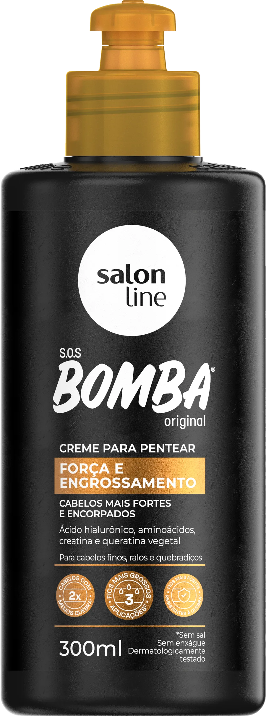 S.LINE CR PENTEAR 300ML FORCA E ENGROSSAMENTO