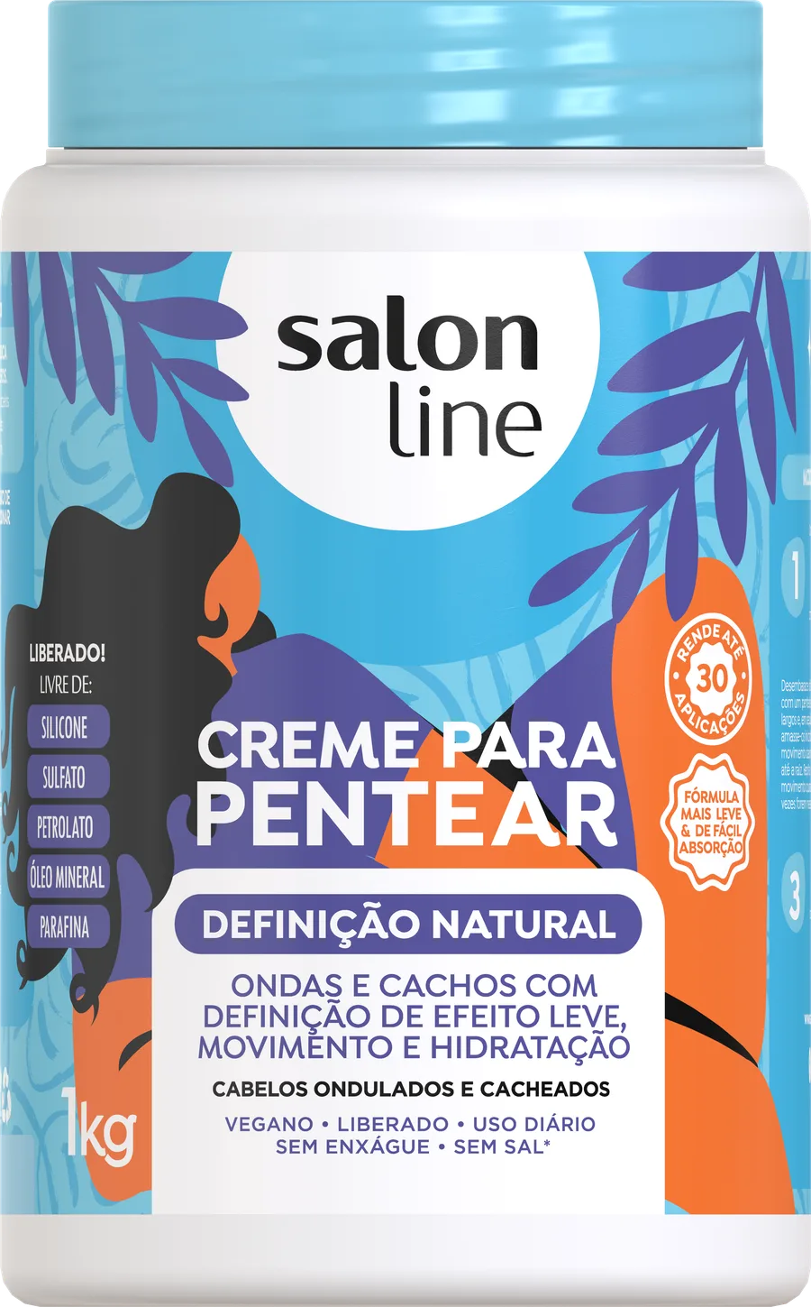 S.LINE CR PENTEAR 1KG DEFINICAO NATURAL