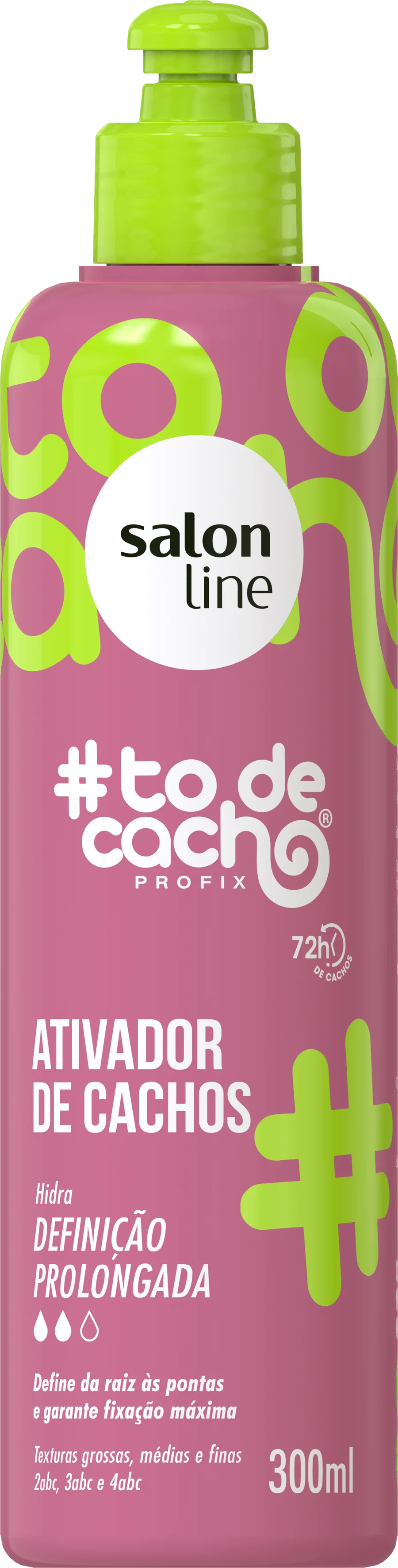 S.LINE ATIVADOR 300ML TODECACHO HIDRA DEFIN PROLON
