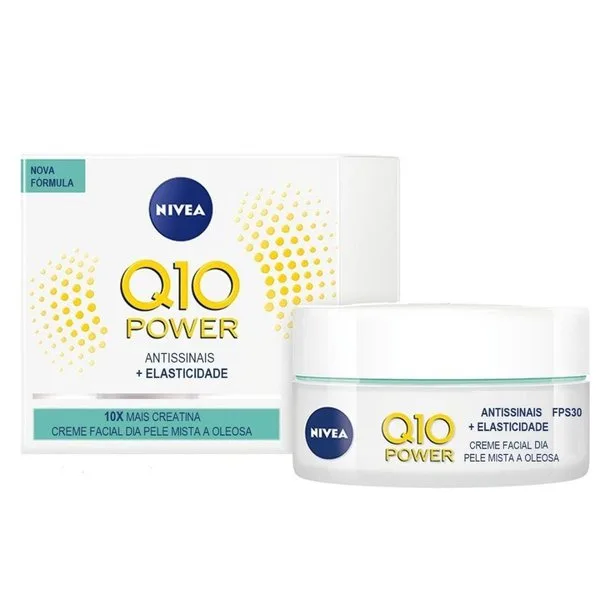 NIVEA CR HIDRAT 50G ANTISSINAIS Q10 PELE MISTA