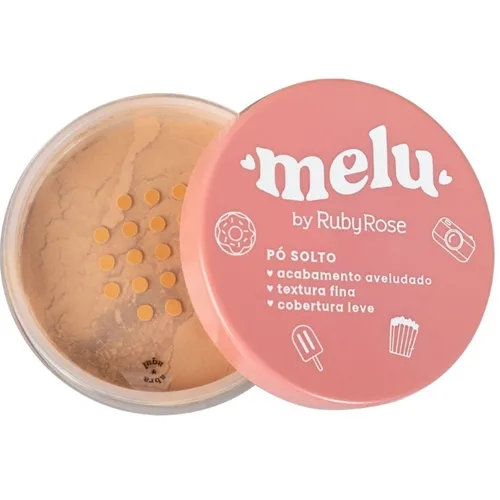 RUBY ROSE PO FACIAL SOLTO MELU COR 03 RR852