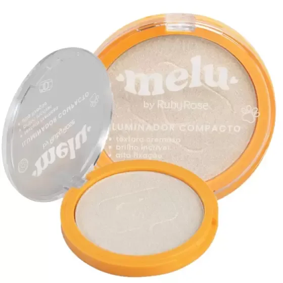 RUBY ROSE ILUMINADOR COMPACTO MELU COR 01 URR-F862