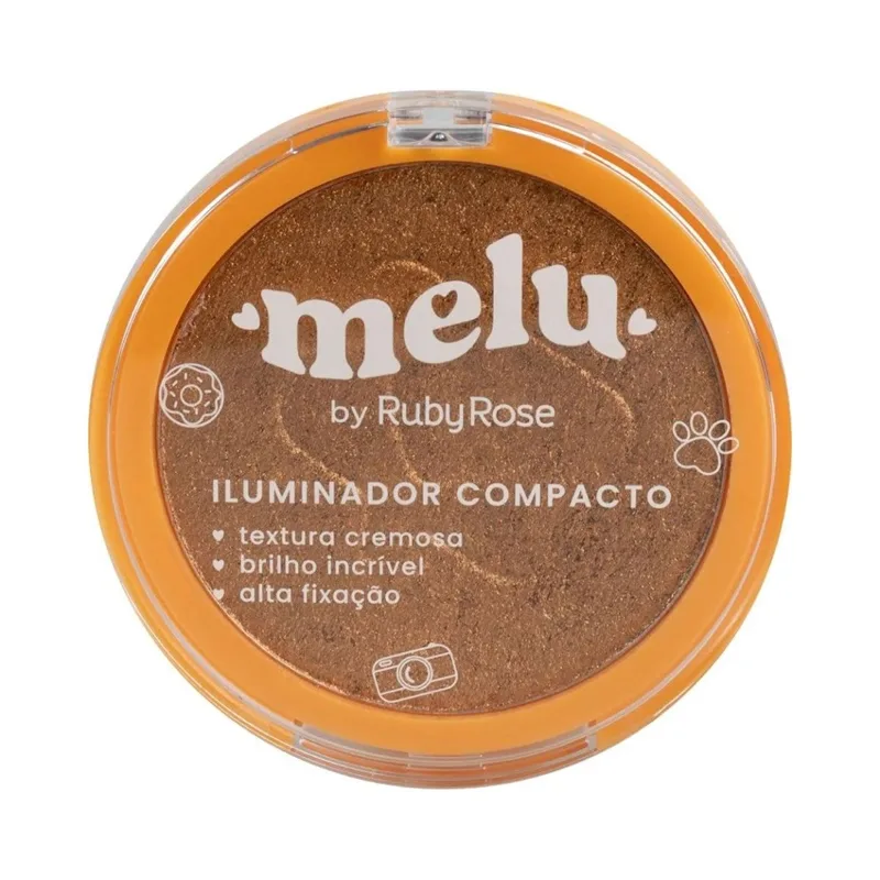 RUBY ROSE ILUMINADOR COMPACTO MELU COR 02 URR-F862
