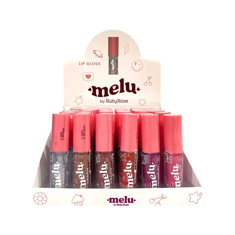 RUBY ROSE GLOSS LABIAL MELU RR7200 BOX36