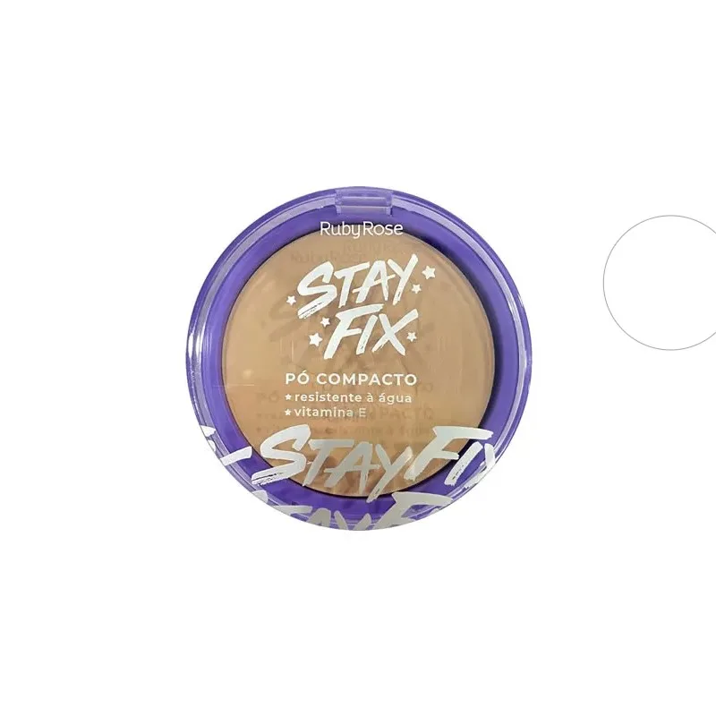 RUBY ROSE PO COMPACTO MELU STAY FIX HB 857-1 BOX24