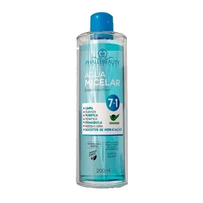 PHALLEBEAUTY AGUA MICELAR 200ML 7 EM 1 PH0504
