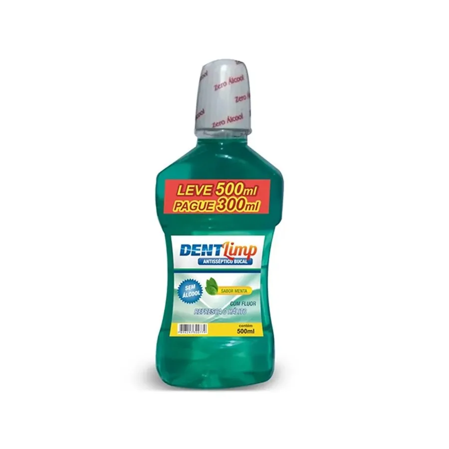 DENTLIMP ENXAG BUCAL MENTA LEV LV500ML PG300ML