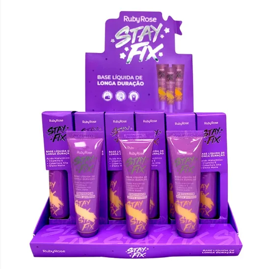 RUBY ROSE BASE LIQUIDO STAY FIX HB873-2 BOXC/36