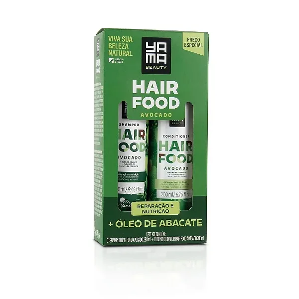 YAMA KIT SH+COND HAIR FOOD AVOCADO