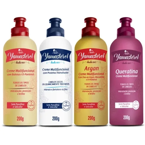 YAMA KIT YAMASTEROL 200G BABOSA/ARGAN/BRANCO
