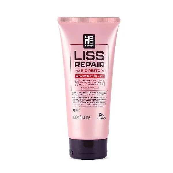 YAMA MASC 180G HAIR FOOD RECONSTRUTORA LISS REPAIR