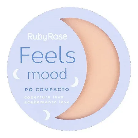 RUBY ROSE PO COMPACTO FEELS MOOD PC04
