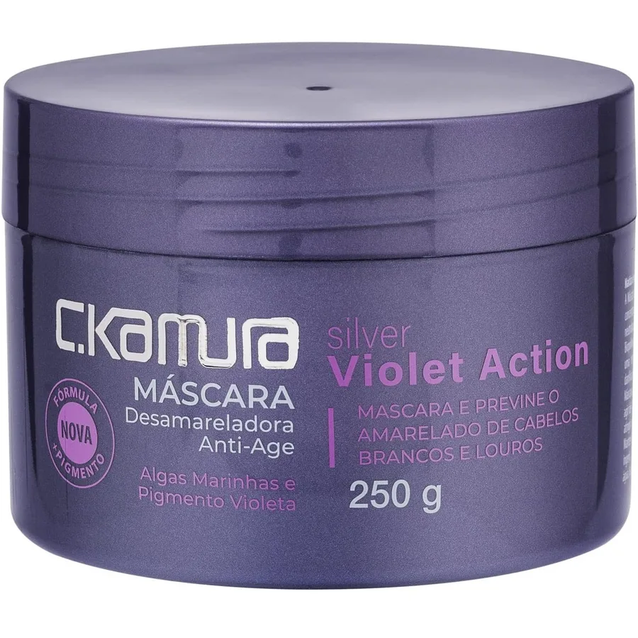 C KAMURA MASC 250G DESAMARELADOR SILVER