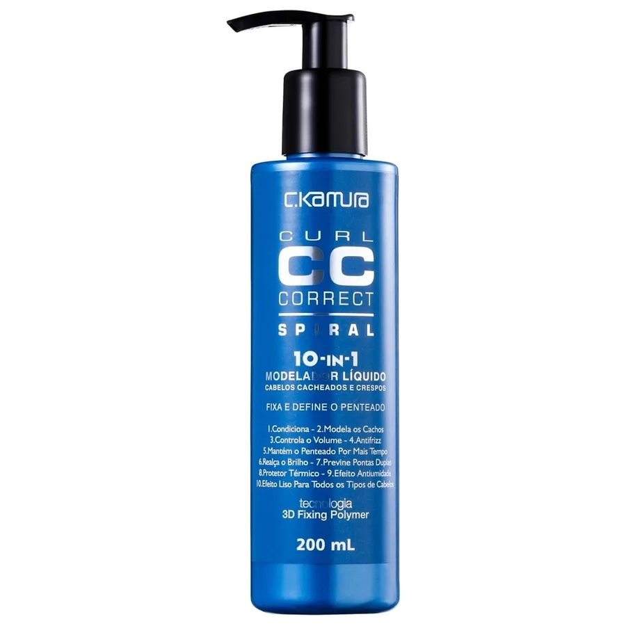 C KAMURA MODELADOR LIQ 200ML SPIRAL 10 IN 1