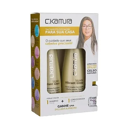 C KAMURA KIT 645ML BLONDE VIBRANT GLOSS