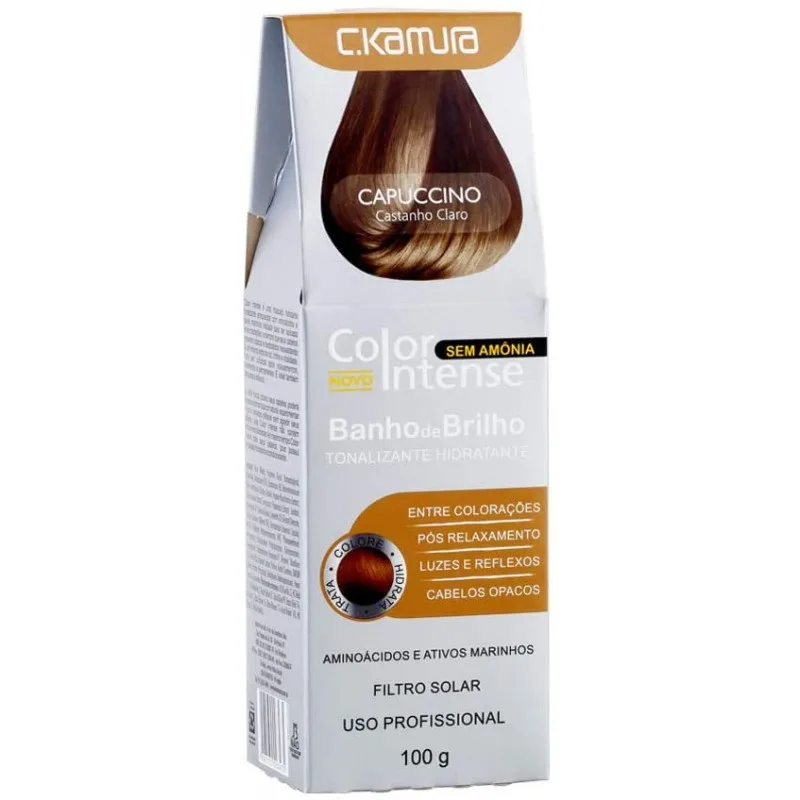 C KAMURA TONALIZANTE COLOR 100G INTENSE CAPUCCINO