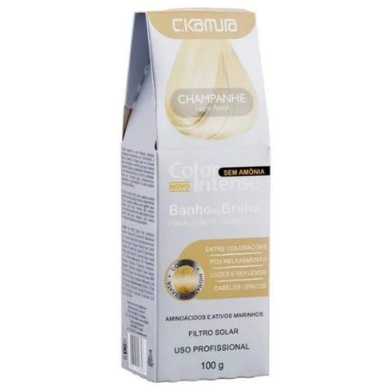 C KAMURA TONALIZANTE COLOR 100G INTENSE CHAMPANHE