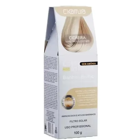 C KAMURA TONALIZANTE COLOR 100G INTENSE CIDREIRA