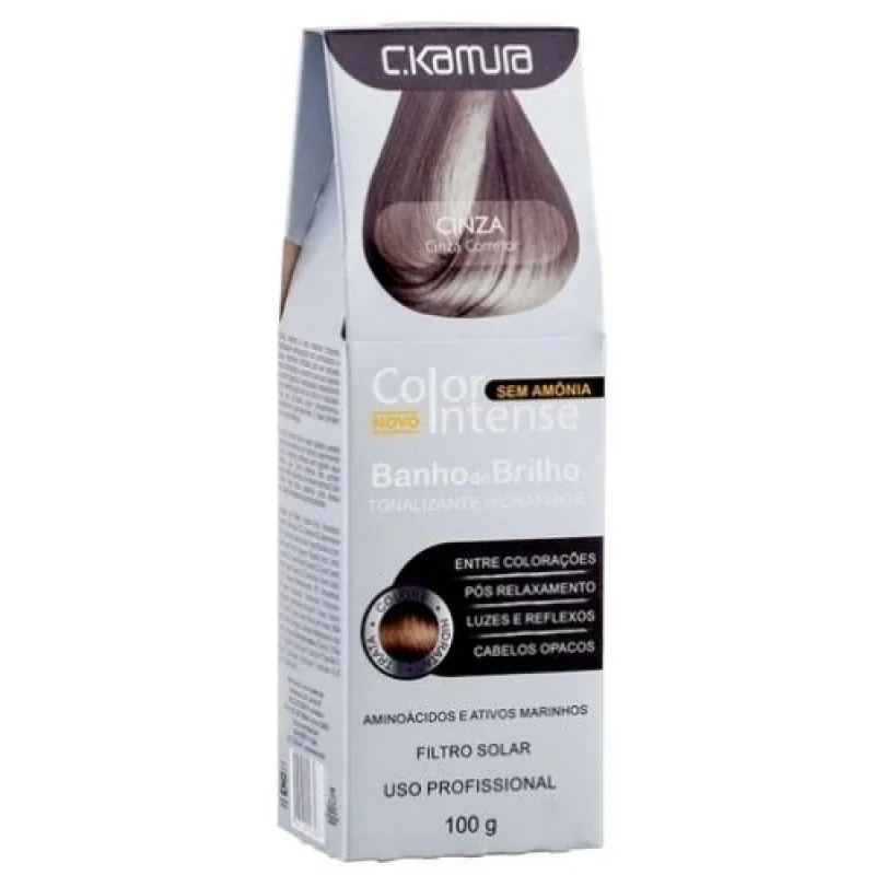C KAMURA TONALIZANTE COLOR 100G INTENSE CINZA