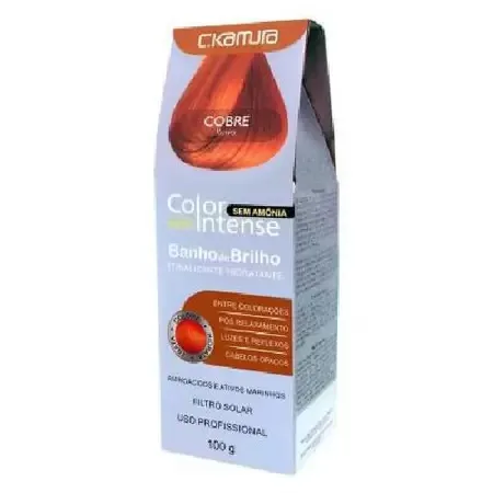 C KAMURA TONALIZANTE COLOR 100G INTENSE COBRE
