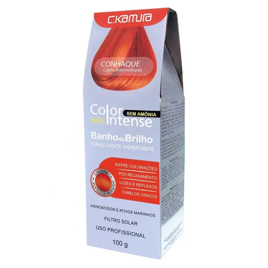 C KAMURA TONALIZANTE COLOR 100G INTENSE CONHAQUE
