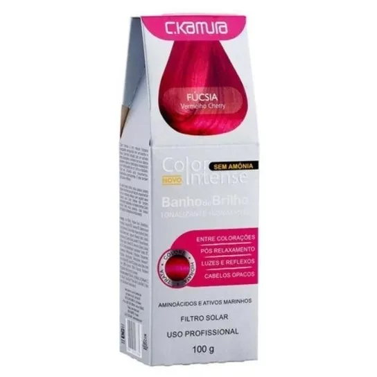 C KAMURA TONALIZANTE COLOR 100G INTENSE FUCSIA