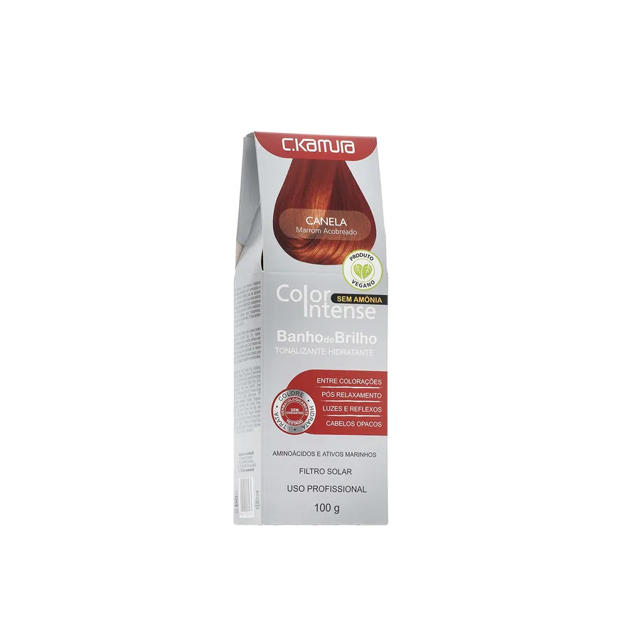 C KAMURA TONALIZANTE COLOR 100G INTENSE CANELA
