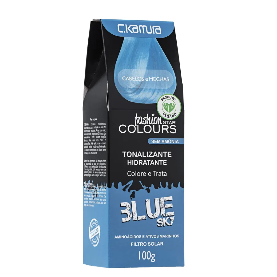 C KAMURA TONALIZANTE COLOR 100G INTENSE BLUE SKY