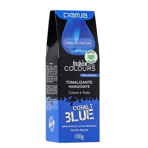 C KAMURA TONALIZANTE COLOR 100G INTENSE COBALT BLU