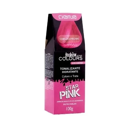 C KAMURA TONALIZANTE COLOR 100G INTENSE STAR PINK