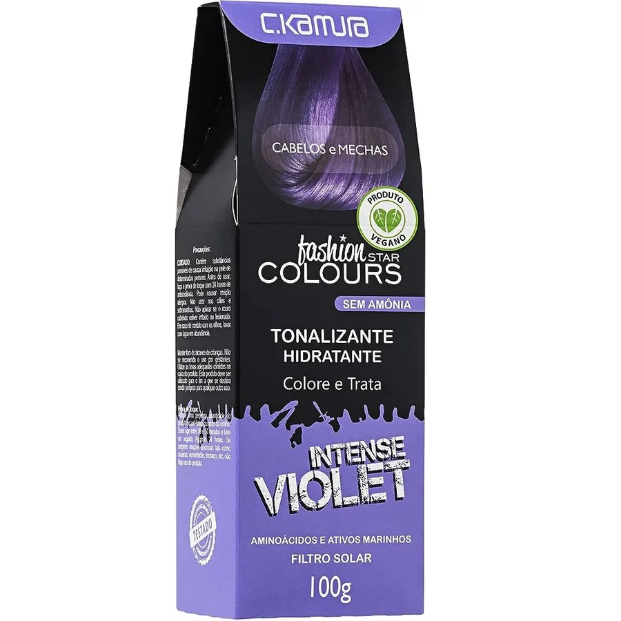 C KAMURA TONALIZANTE COLOR 100G INTENSE VIOLET