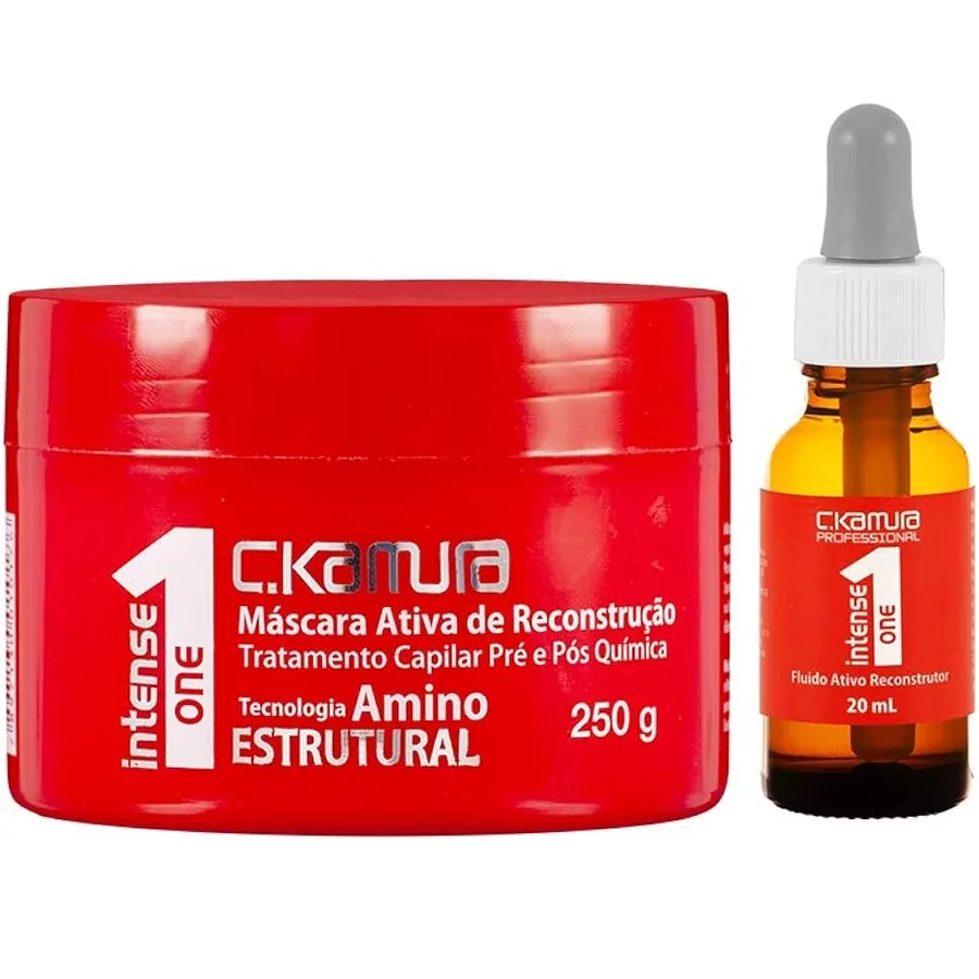 C KAMURA KIT CAP PRE/POS QUIM 270ML INTENSE ONE