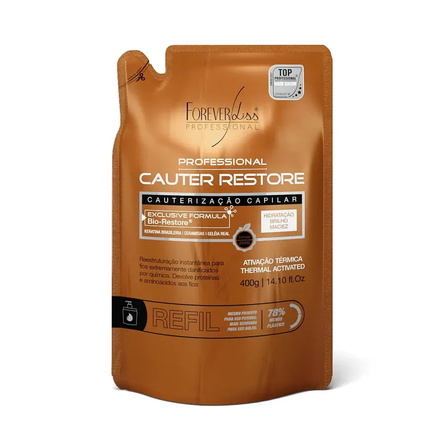 FOREVER LISS MASC 400G CAUTER RESTORE REFIL