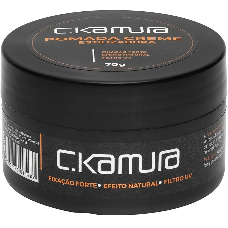 C KAMURA POMADA 70G CREME ESTILIZADORA