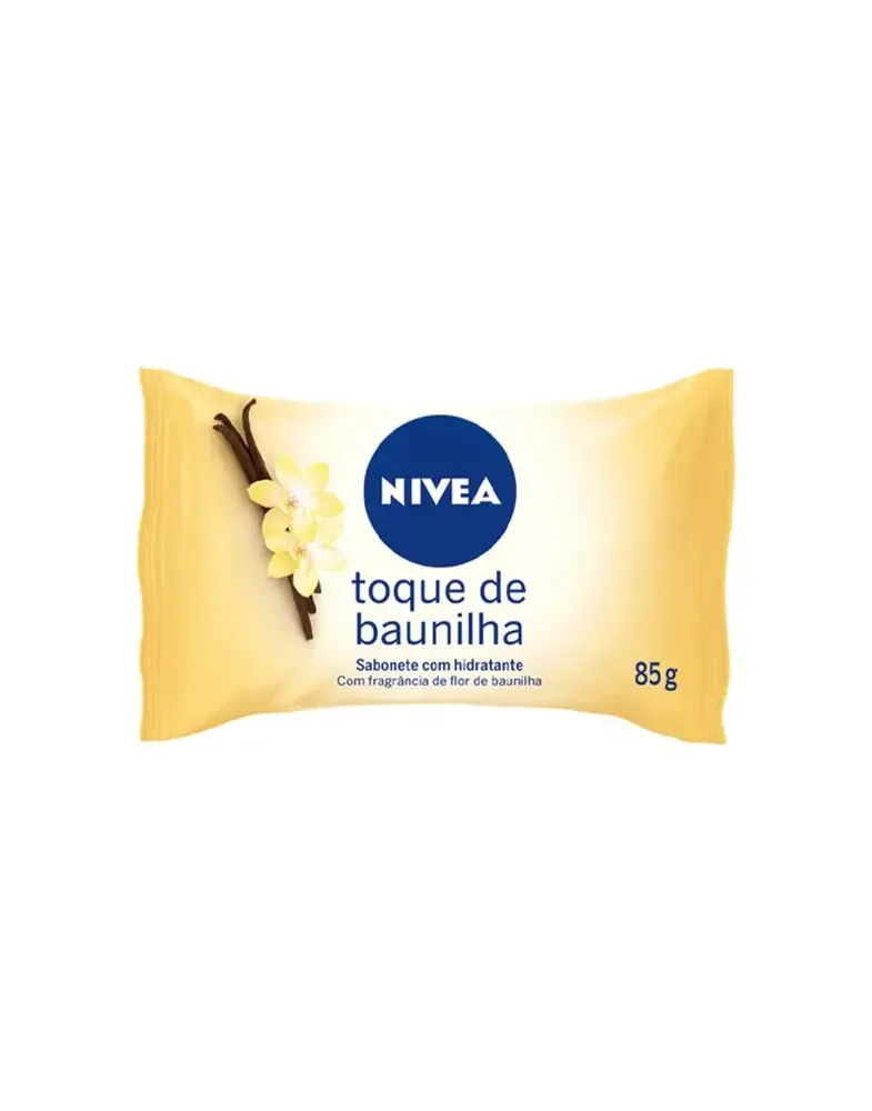 NIVEA SABONETE 85G TOQUE BAUNILHA