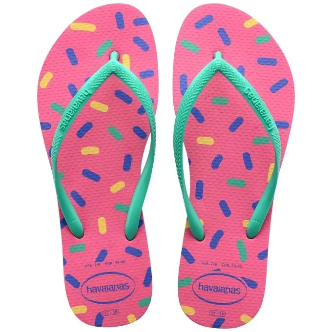 HAVAIANAS SLIM 39/40 HARMONY CIB PINK