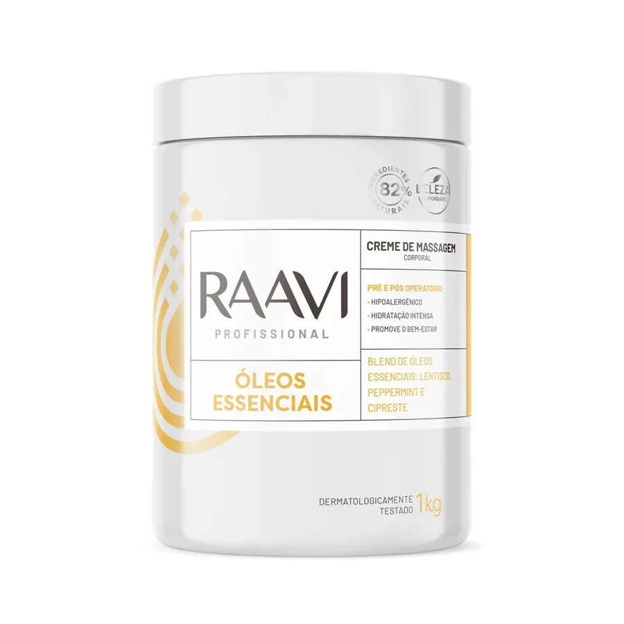 RAAVI CR 1K MASSAGEM OLEOS ESSENCIAIS