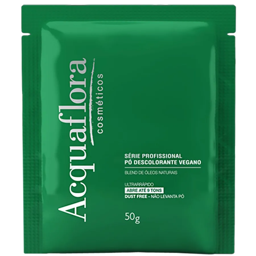 ACQUAFLORA PO 50G DESCOLORANTE VEGANA SACHE