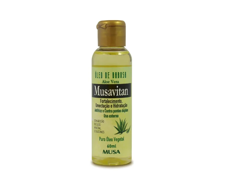 MUSA OLEO 60ML BABOSA E ALOE VERA