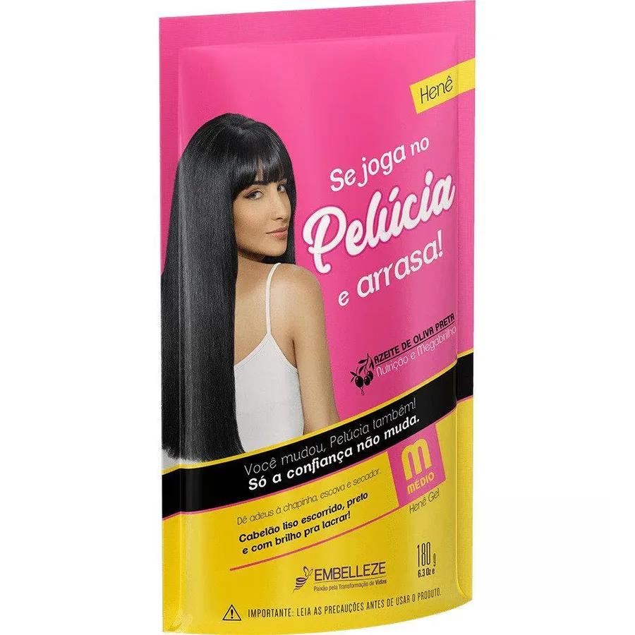 EMBELLEZE HENE PELUCIA 180G POUCH MEDIO