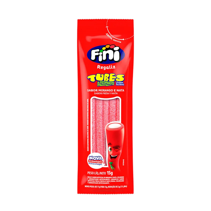 FINI TUBES 15G MORANGO