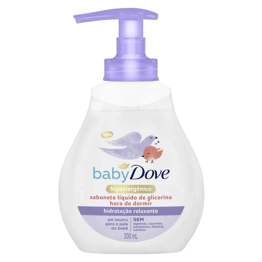 DOVE BABY SABONETE LIQ 200ML HORA DE DORMIR