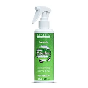 GLATTEN LEAVE-IN 200ML QUIABO E CHA VERDE