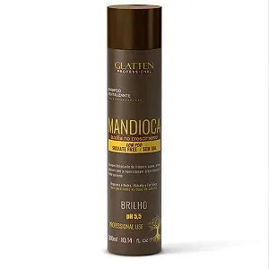 GLATTEN SH 450ML MANDIOCA E AGUA DE COCO