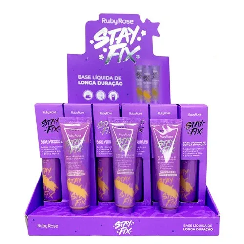 RUBY ROSE BASE LIQUIDA STAY FIX HB873-1 BOXC/36
